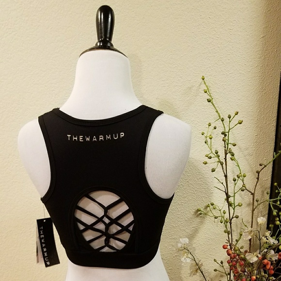 Jessica Simpson Other - 🛍Jessica Simpson black Sports Bra crisscross M